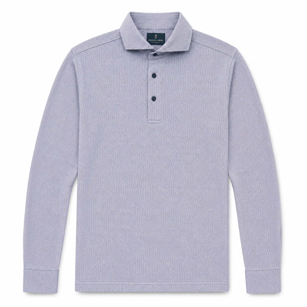 Herringbone Jacquard - Bright Blue