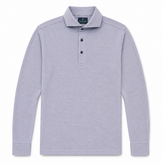 Herringbone Jacquard - Bright Blue