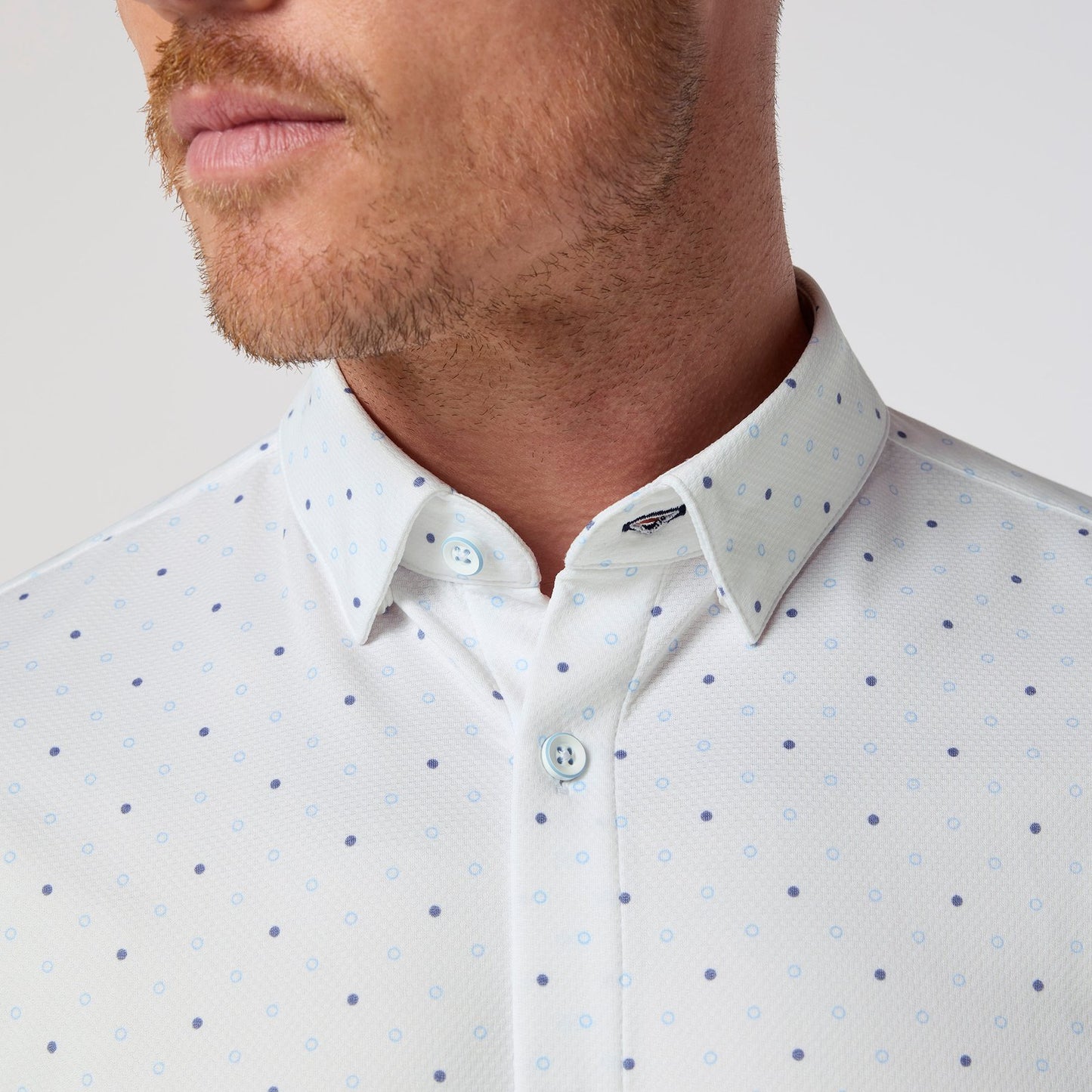 Halyard Short Sleeve - White Dot