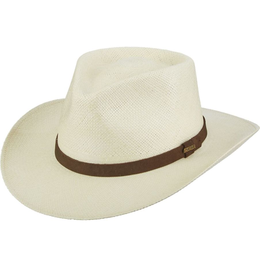Scala Panama Outback  Albuquerque Hat - Natural