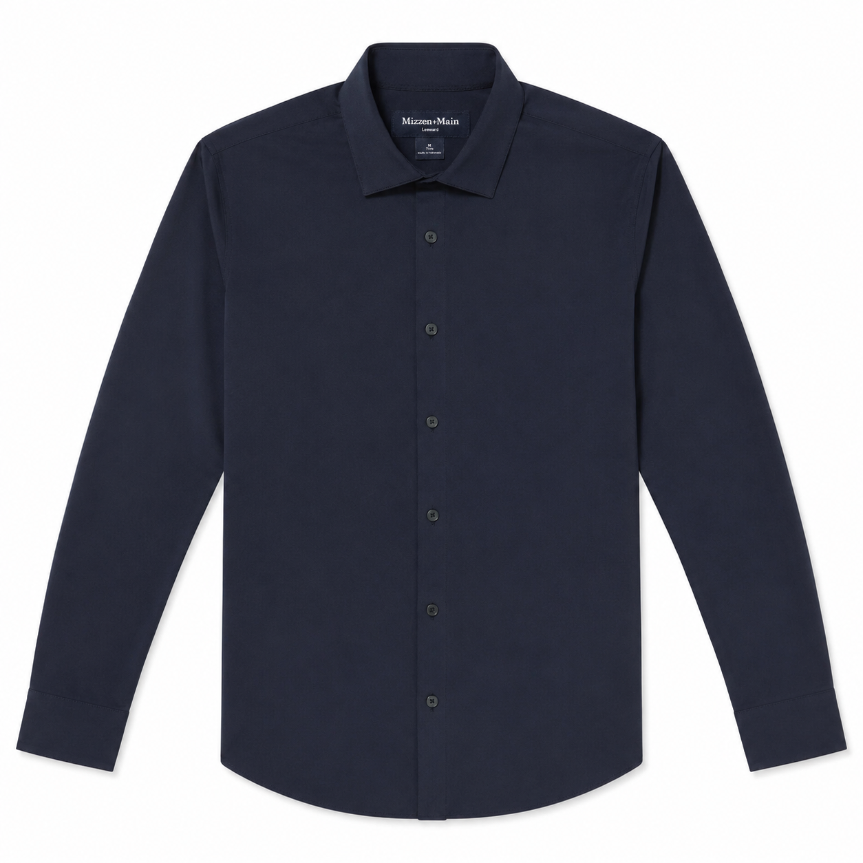 Leeward  Dress Shirt - Navy Solid