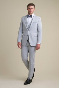 Allure Men Suit - Light Grey