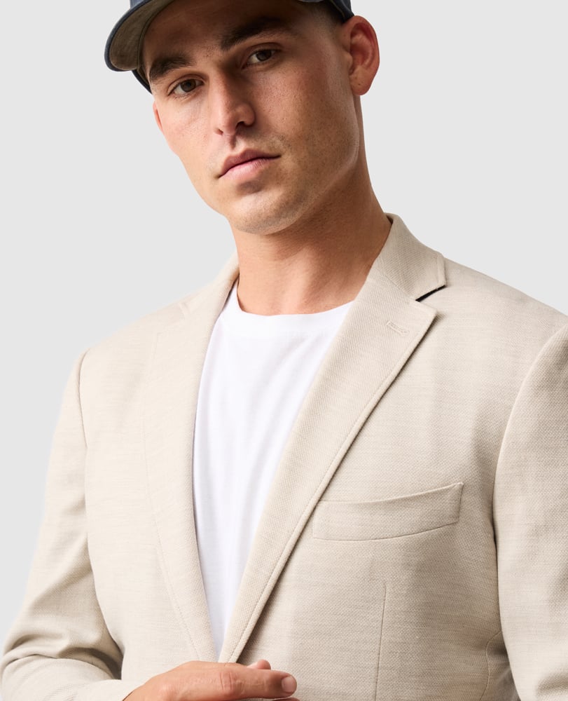 Cascades Sports Fit Jacket - Ivory