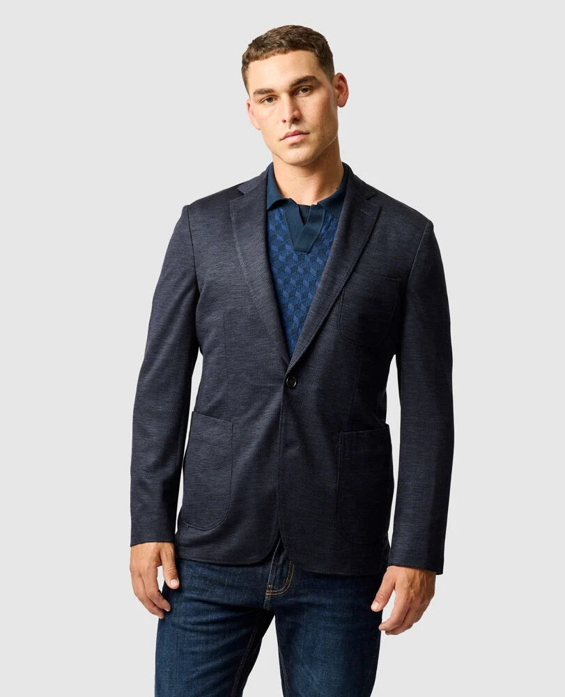 Moorefield Sports Fit Jacket - Indigo