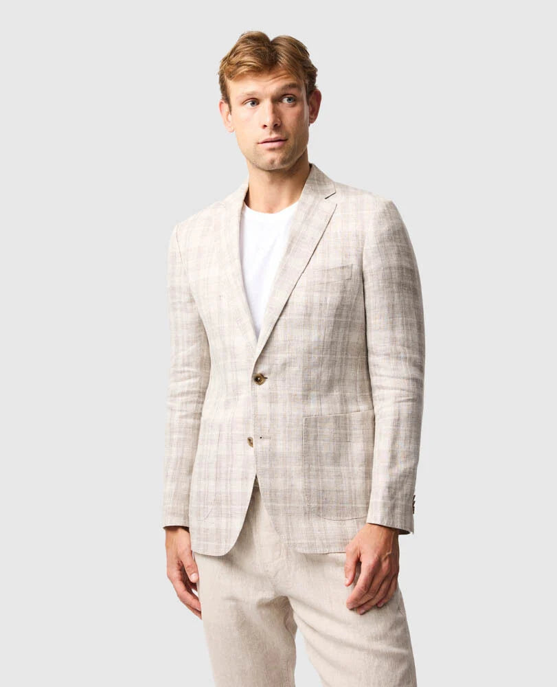 Waverly Park Sports Fit Jacket - Oatmeal
