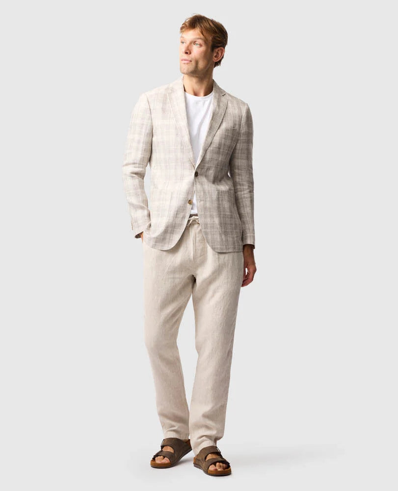 Waverly Park Sports Fit Jacket - Oatmeal