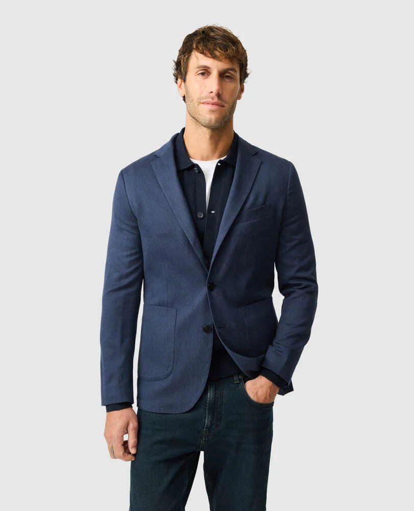 Deveron Sports Fit Jacket - Indigo