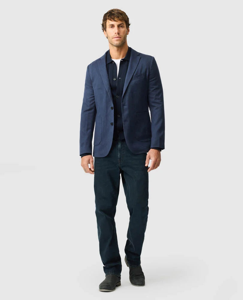 Deveron Sports Fit Jacket - Indigo