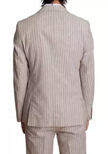 Load image into Gallery viewer, Soho Jacket - Tan White Stripe
