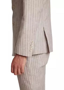Soho Jacket - Tan White Stripe