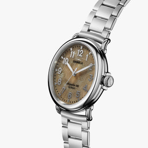 The Runwell 41mm - Petoskey Stone