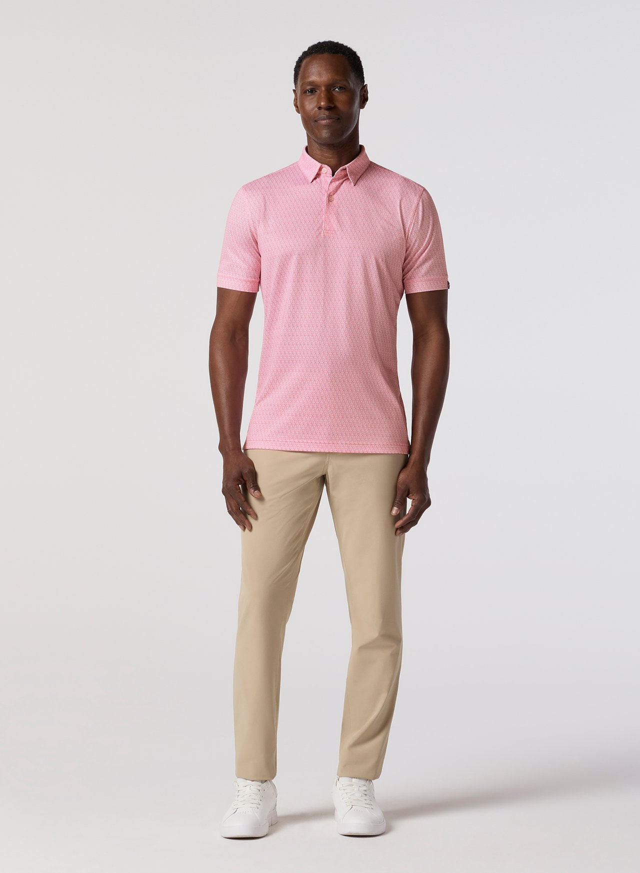 Halyard Polo - Rose Diamond Mirage