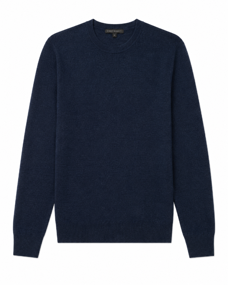 Watertown Crewneck Sweater - Dark Blue