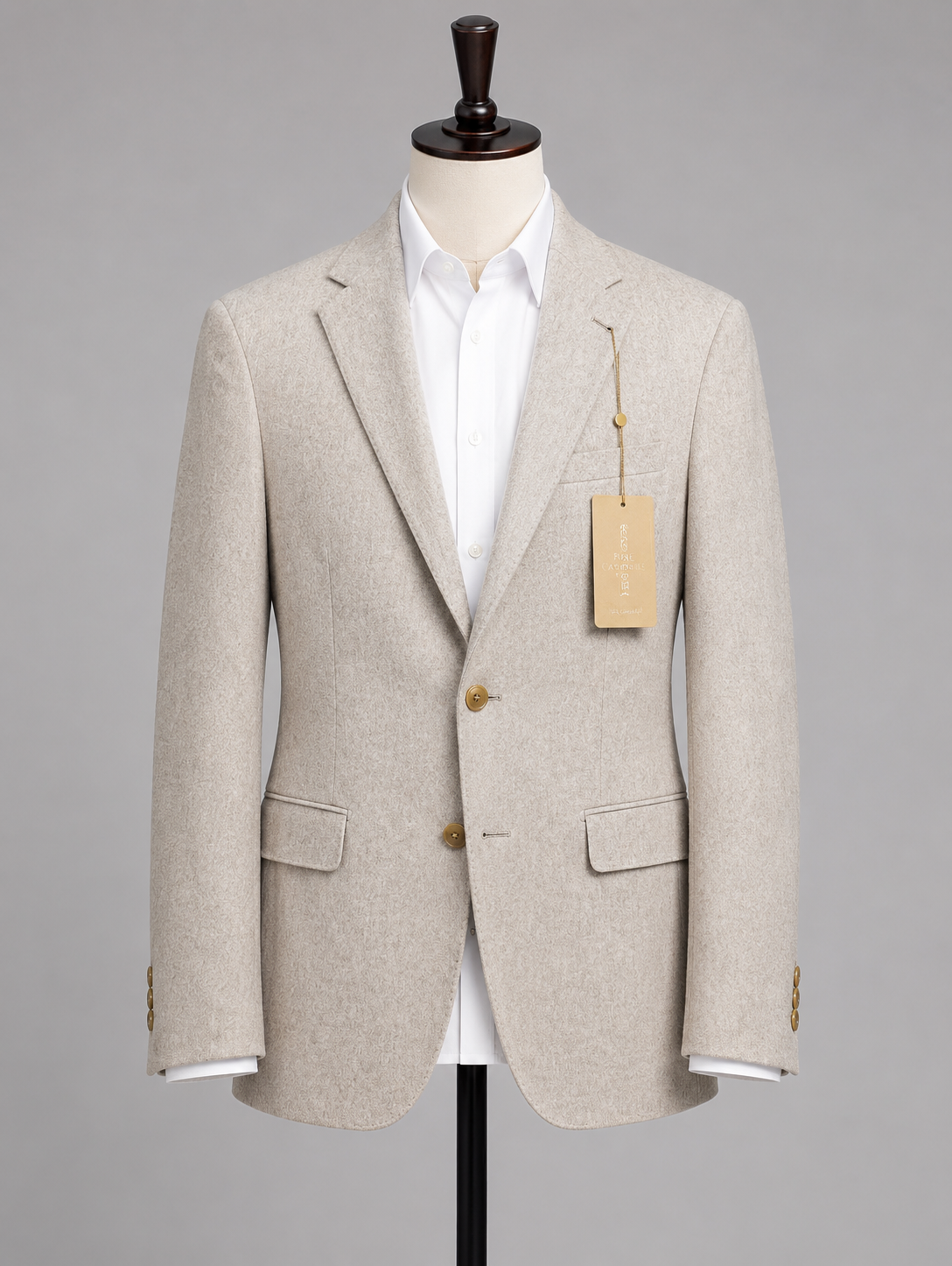 Oatmeal Cashmere Sport Coat