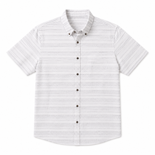 Twilight Terry Vintage Pinstripe - Light Blue