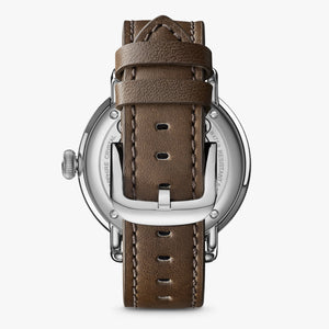 The Canfield 43mm - Dark Nut Brown