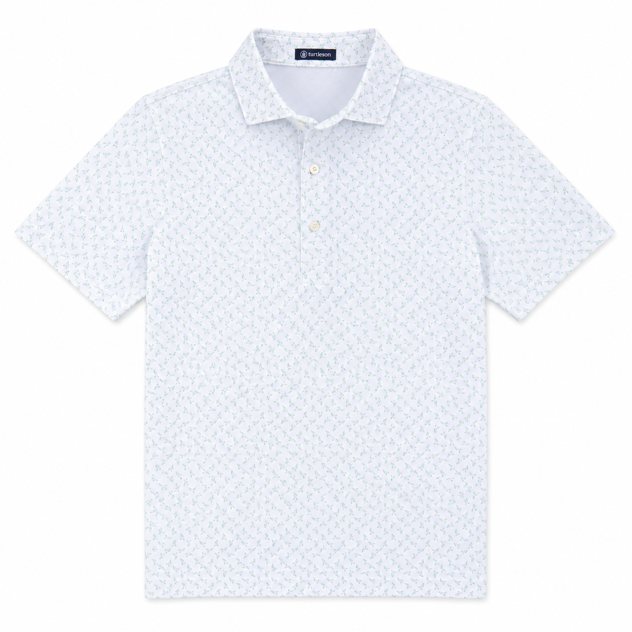 Corey Performance Polo - White / Fresh