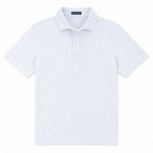 Corey Performance Polo - White / Fresh