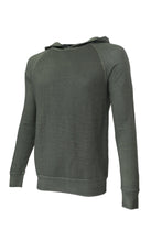 Load image into Gallery viewer, Newbury Merino Hooded Sweater  - Olive
