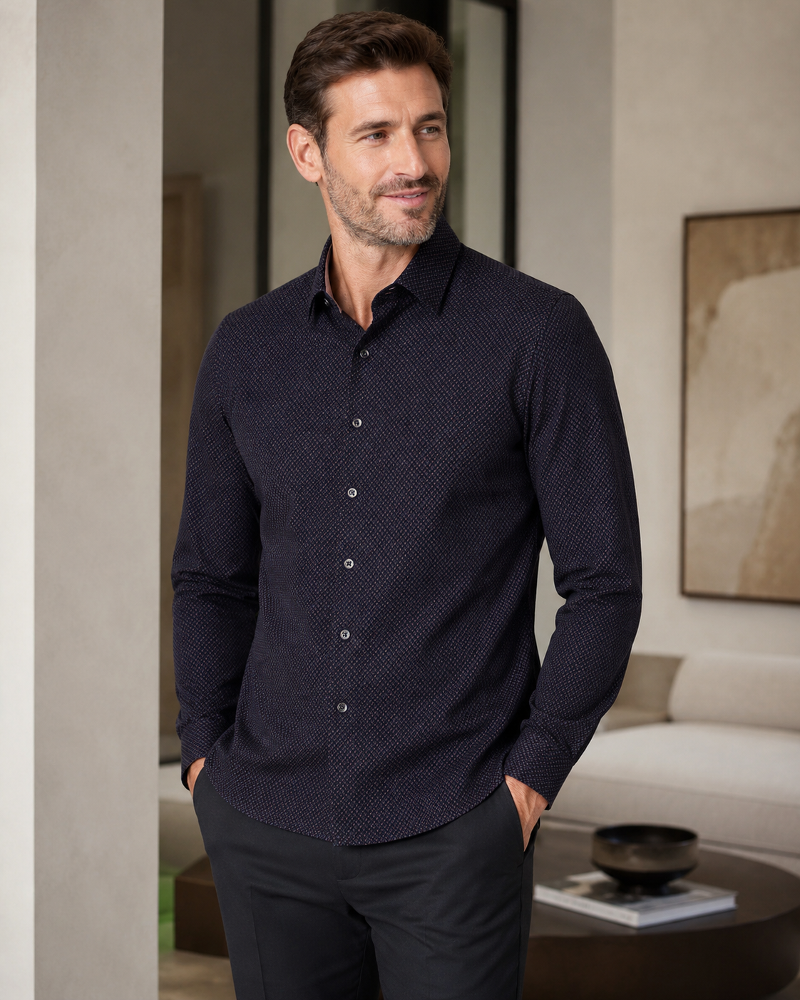 Dashing in Icy Cotton - Black