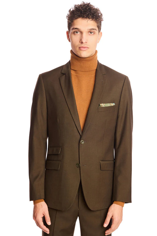 Dover Notch Jacket - Dark Army Green