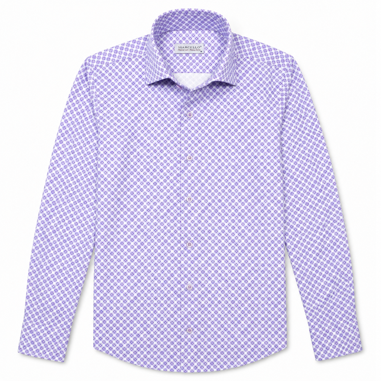 Plum Circle Medallion