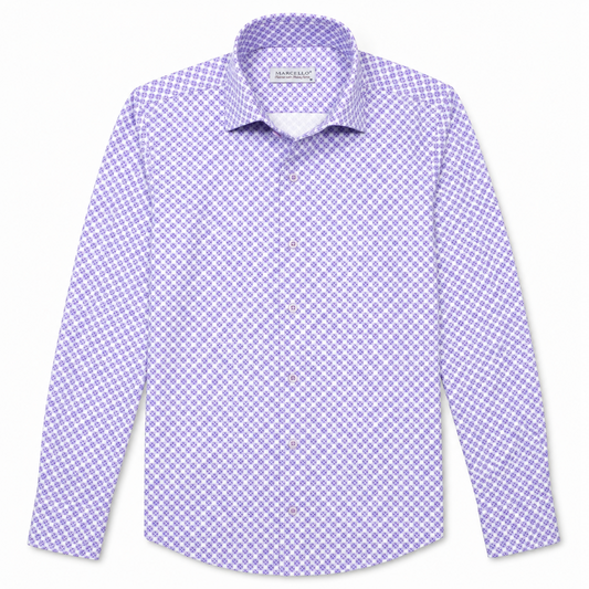 Plum Circle Medallion
