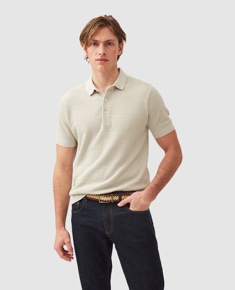 Masons Flat Knit - Stone