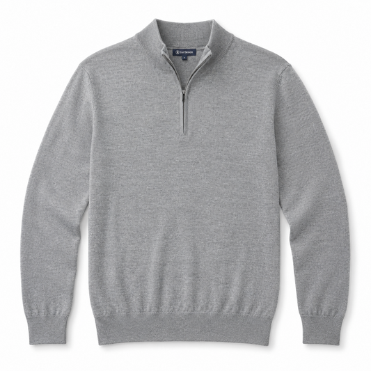 Marshall Quarter Zip - Slate Blue