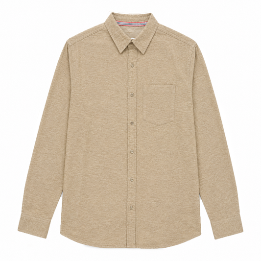 Fairbanks Chamois Button Up - Toasted Chestnut