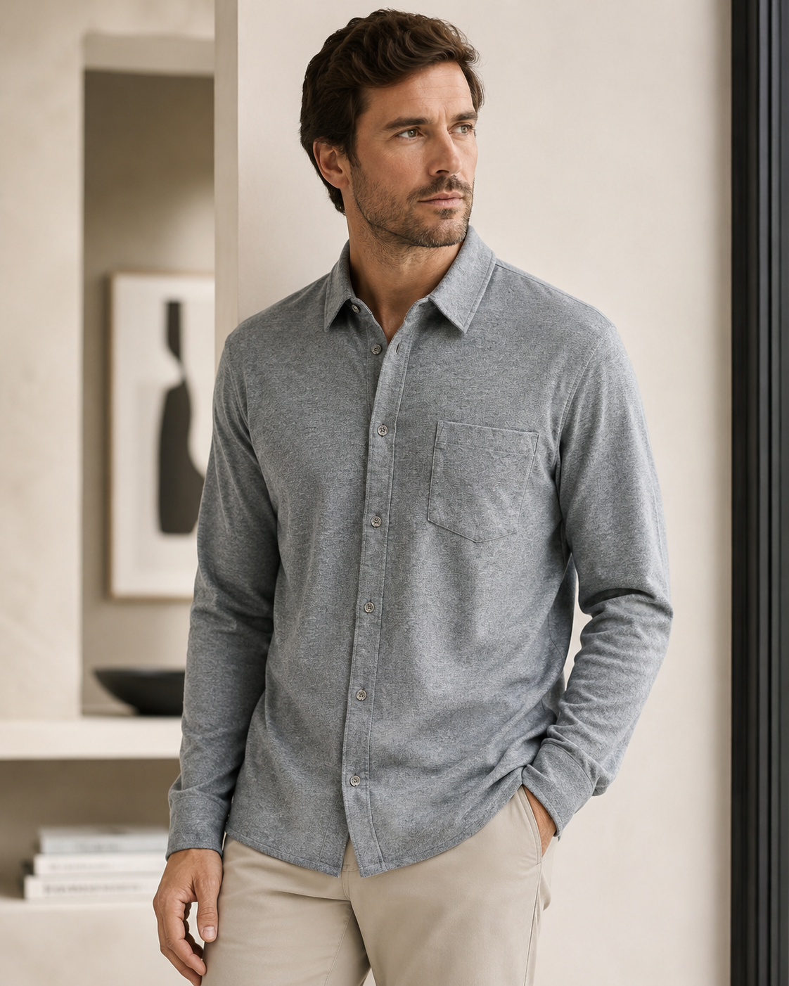 Fairbanks Chamois Button Up - Waterloo