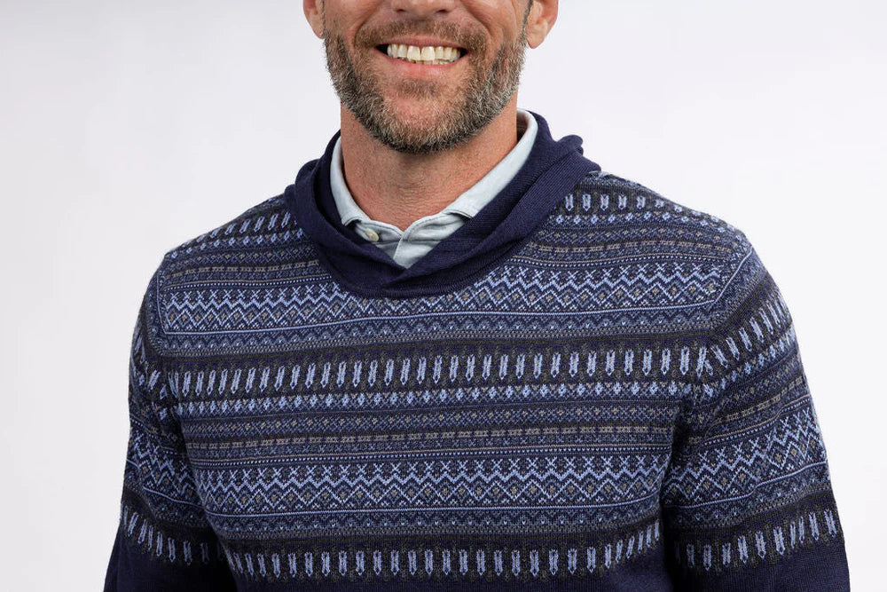 Anders Fairisle Hoodie