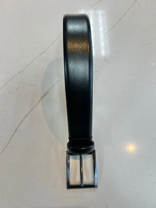 Italian Genuine Leather Belt in Black