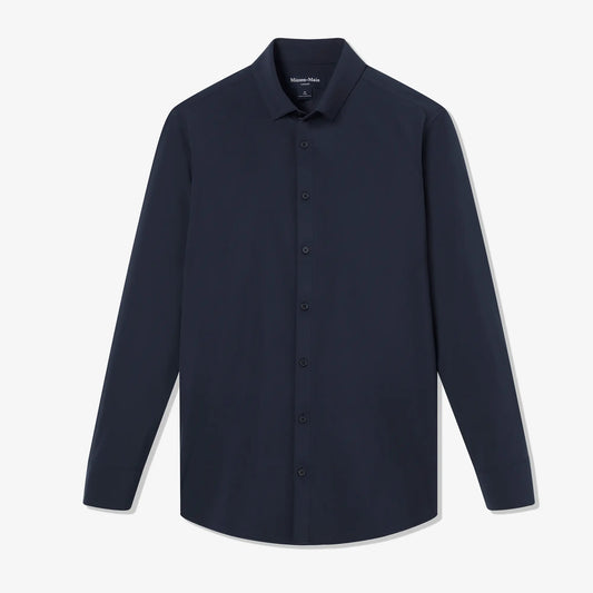 Leeward  Dress Shirt - Navy Solid