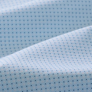 Leeward Short Sleeve - Light Blue Pressed Diamond