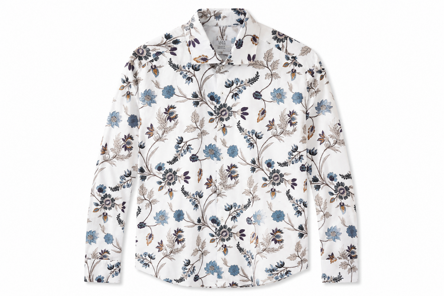 Soft Floral Print Button Down