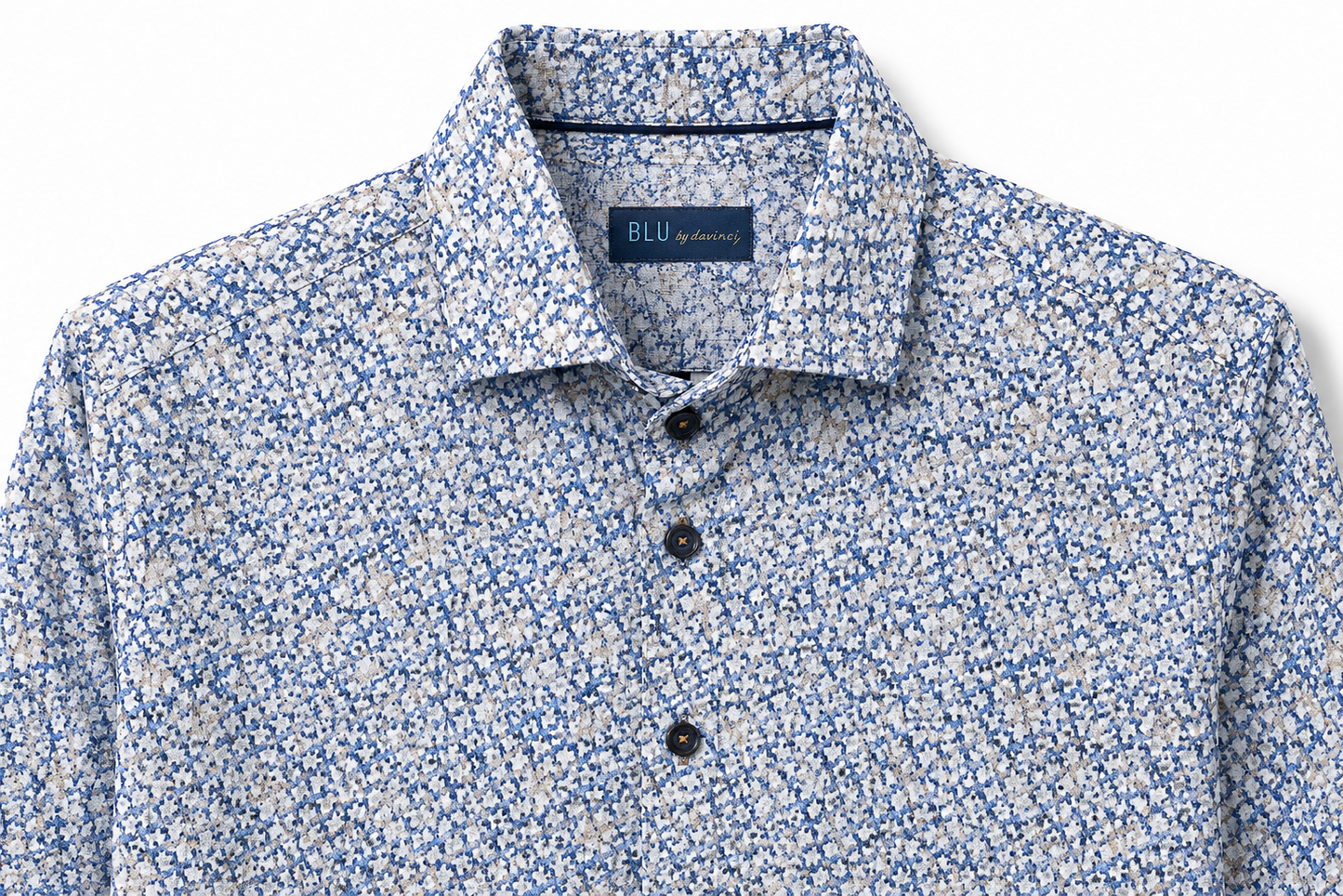 BLU by Polifroni - Blue/Tan Floral
