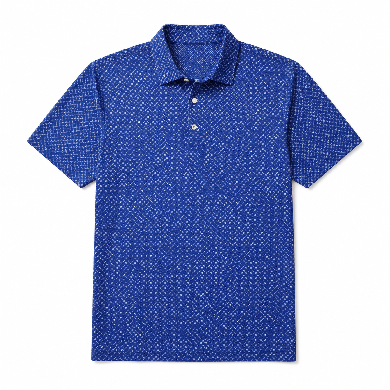 Versa Polo - Cobalt Diagonal Dot