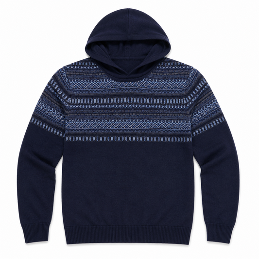 Anders Fairisle Hoodie