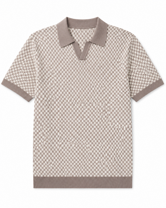Johnny Collar Sweater Polo