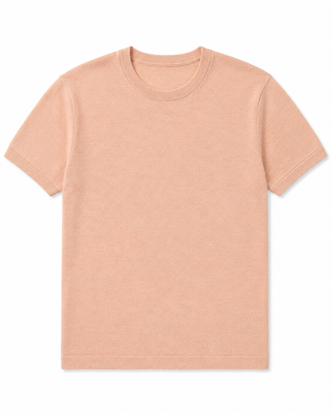 Crewneck Sweater Tee - Clay
