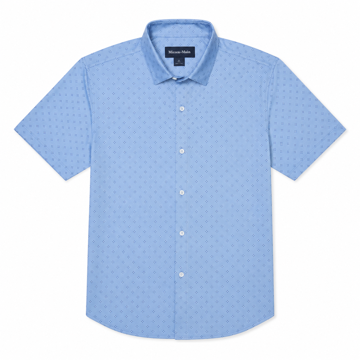 Leeward Short Sleeve - Provence Dot Geo