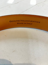 Load image into Gallery viewer, Italian Genuine Leather Belt in Black
