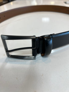 Italian Genuine Leather Belt in Black