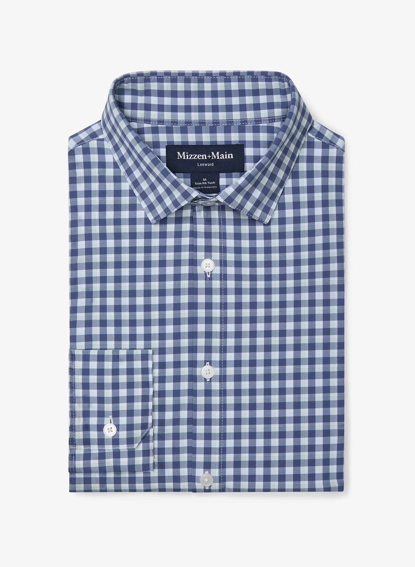 Leeward No Tuck Dress Shirt - Coastal Fjord Todos Plaid