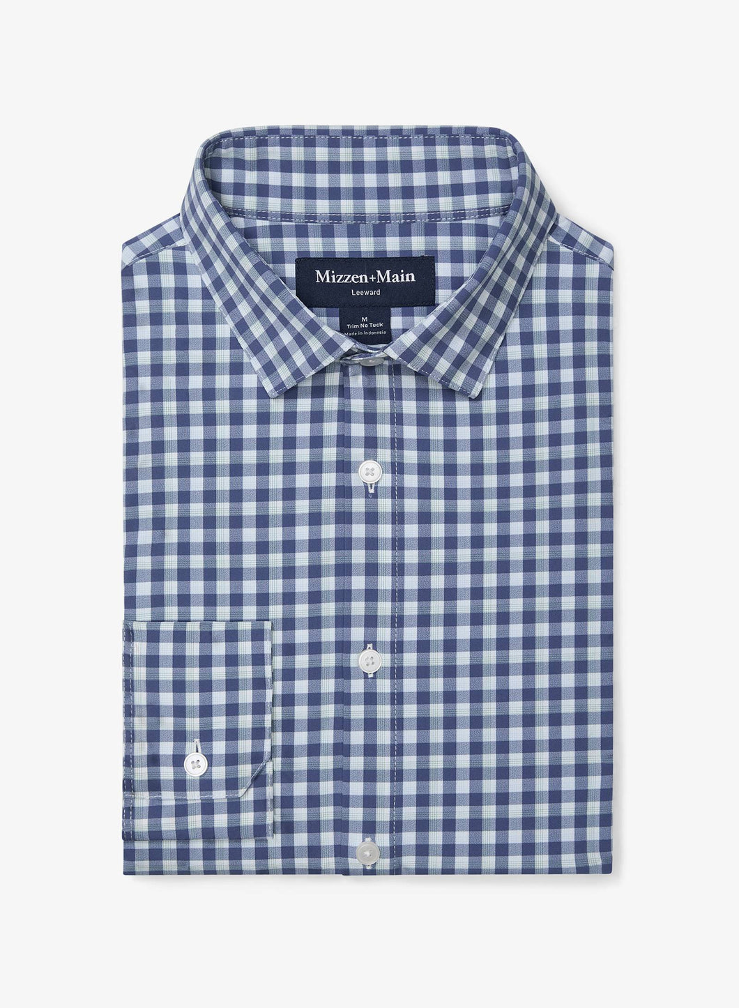 Leeward No Tuck Dress Shirt - Coastal Fjord Todos Plaid