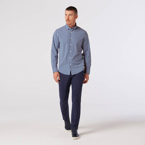 Leeward No Tuck Dress Shirt - Coastal Fjord Todos Plaid
