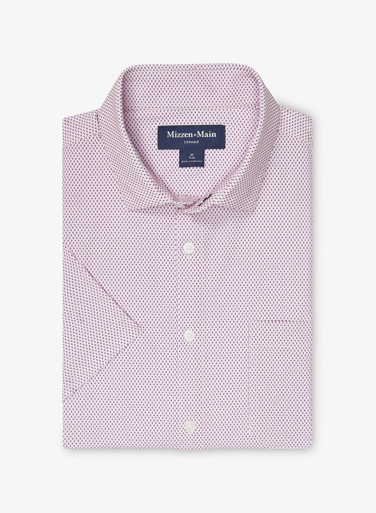 Leeward Short Sleeve - Rose Geo Texture