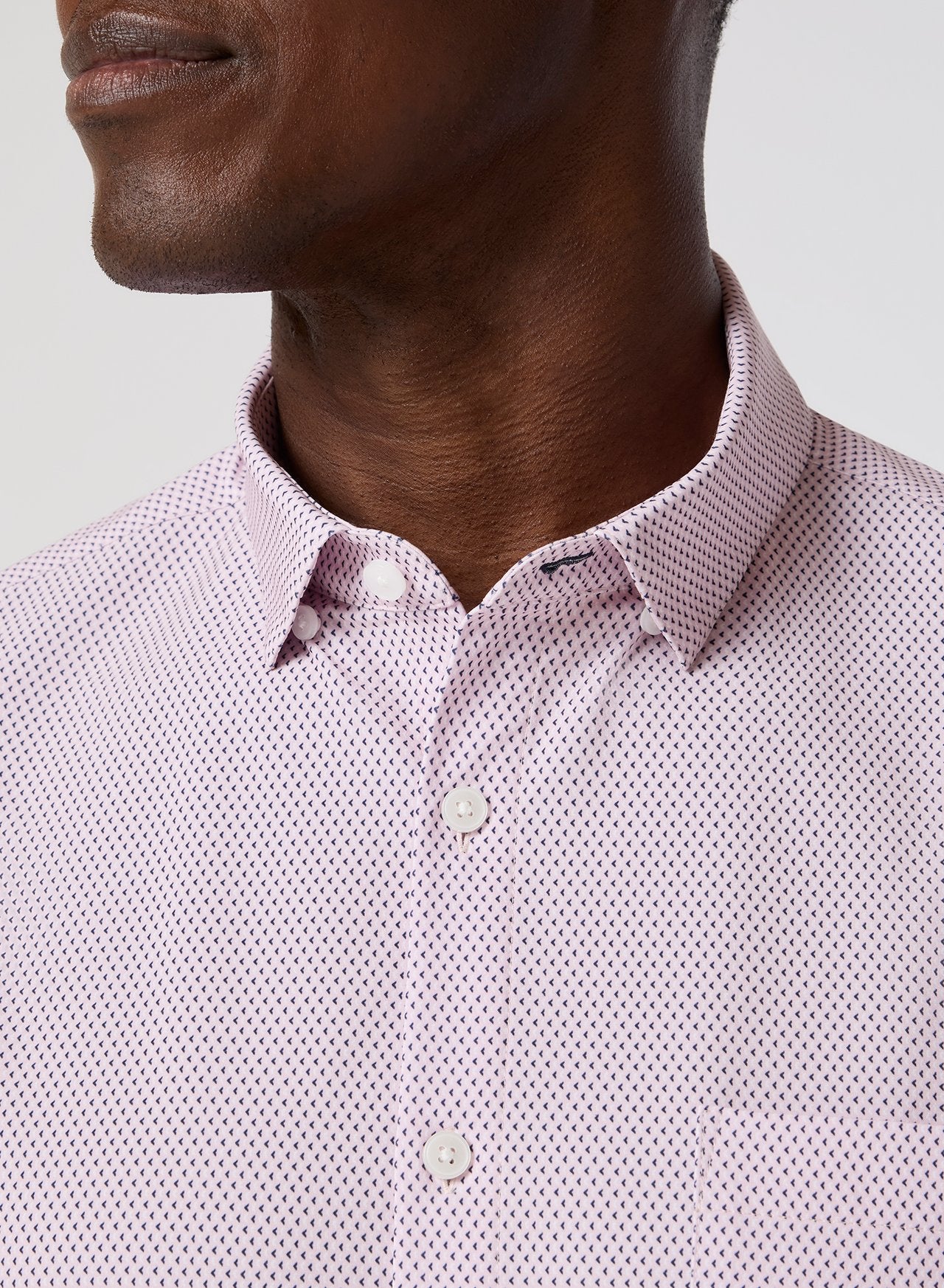 Leeward Short Sleeve - Rose Geo Texture