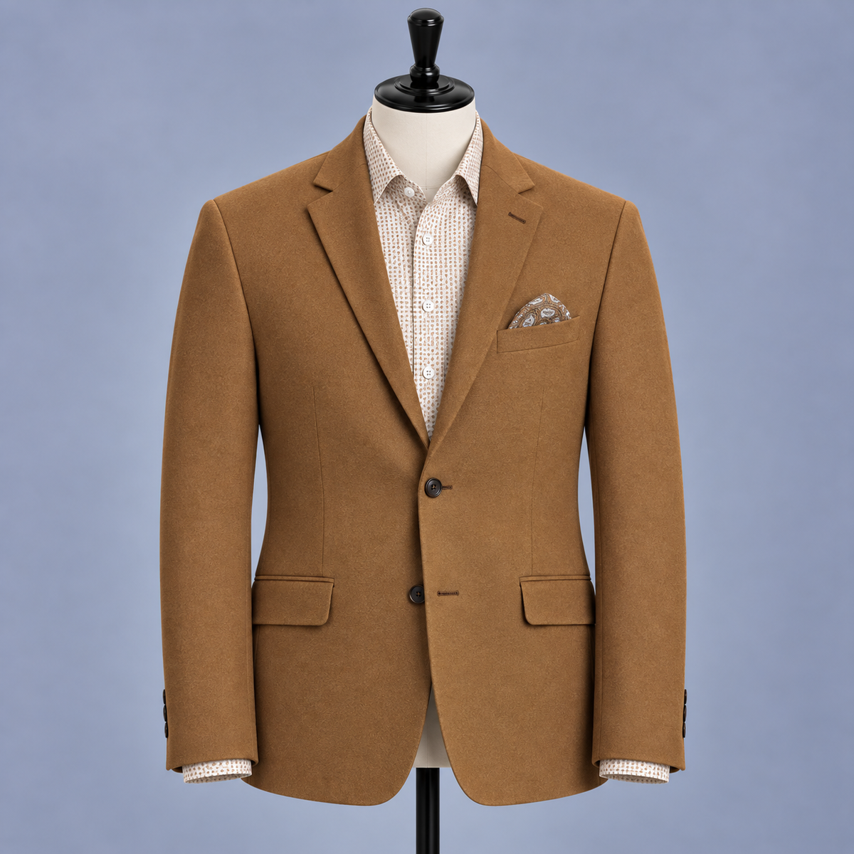Cashmere Jacket - Dark Camel